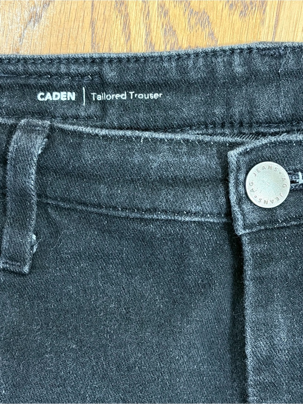AG Caden Tailored Trouser Black (29) - Picture 5 of 11